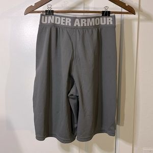 Under Armor Grey Workout Shorts (S)